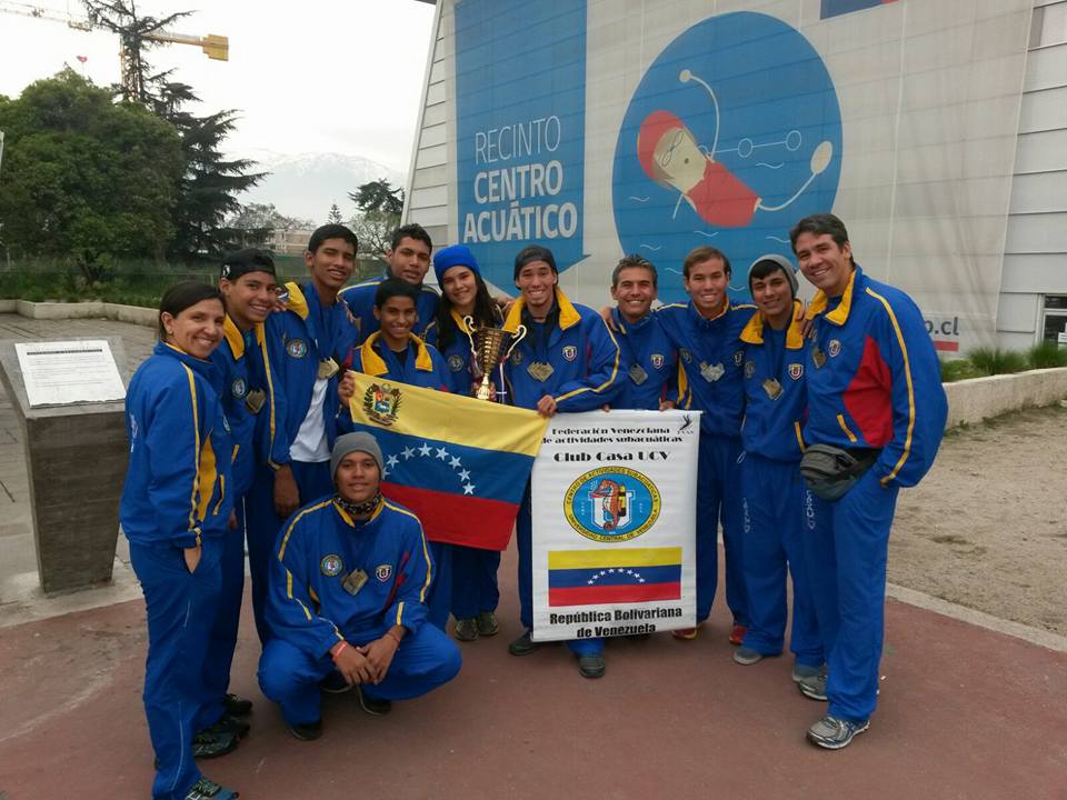 CASA-UCV Club Campeón De La Copa FEDESUB 2015 De Natación Con Aletas En Santiago De Chile ...